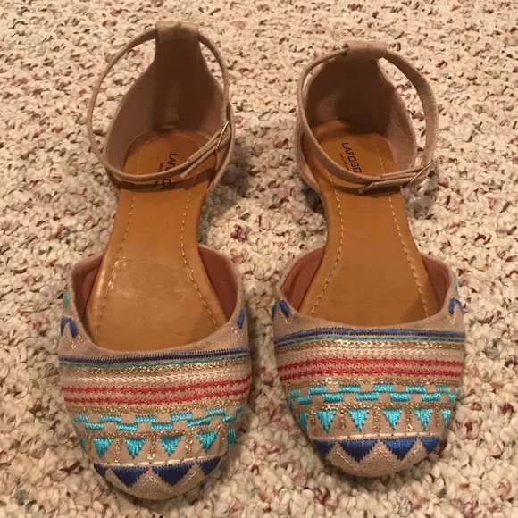 boho flats shoes